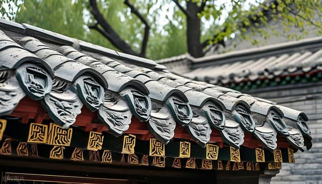 古建四合院瓦面之美
