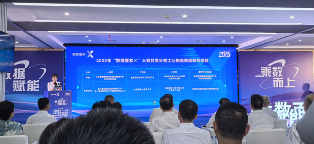 喜报！陇南市在“数据要素×”大赛甘肃分赛中多项获奖