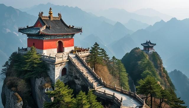 湖北秋色灵秀，五座名山见风骨