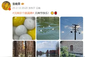 与女演员分享同一碗汤圆被疑有恋情，张晚意工作室紧急辟谣：单身！图片
