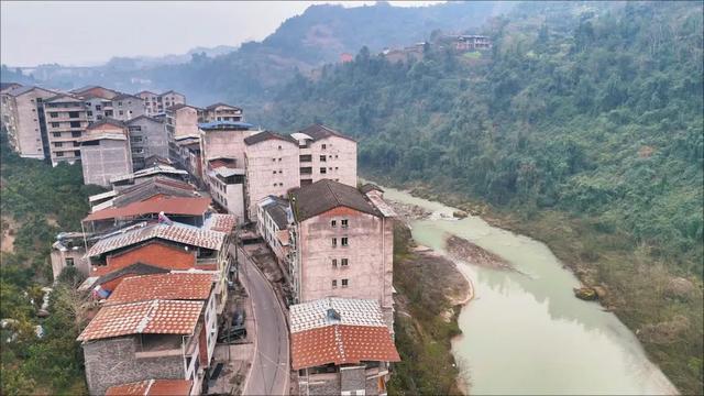 开州岳溪跳蹬场！这座百年老镇即将沉入水底