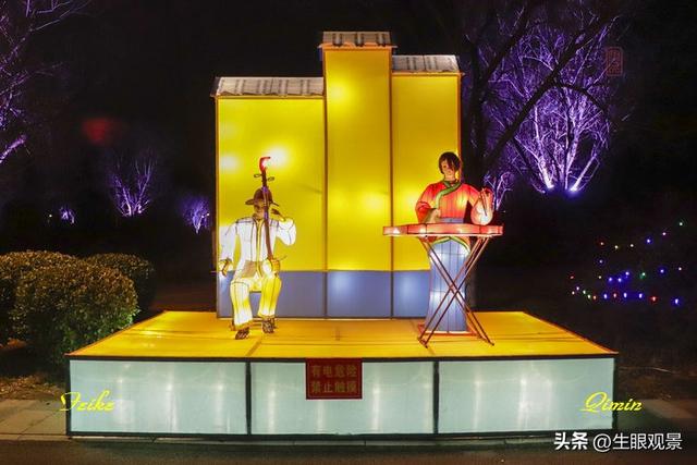 影记 | 春节临淄太公湖花灯展，景观都在这儿（下）