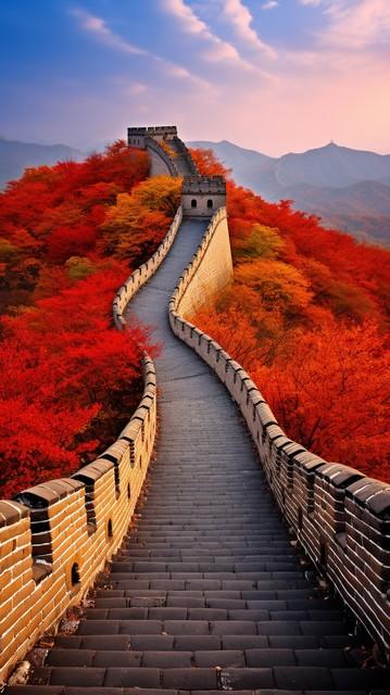 长城之秋，在这里燃成烈焰！这5处红叶秘境，藏着最壮丽的北国