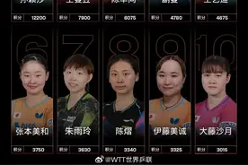 孙颖莎连续164周世界第一图片
