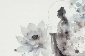 水墨禅意佛像图分享丨一步一莲花 一禅一光阴图片
