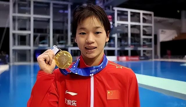 王伟莹再次夺冠，为广东队拿下跳水第三金，赛后透露全红婵状态