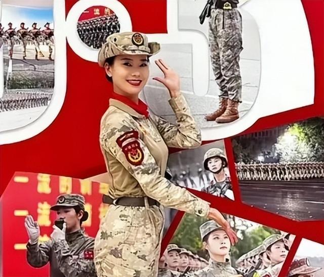女民兵李思颖阅兵结束回家，母亲官宣其新身份，太牛了！全网恭喜