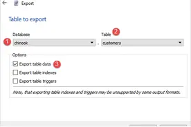 使用sqlite3工具将SQLite数据库导出为CSV文件图片