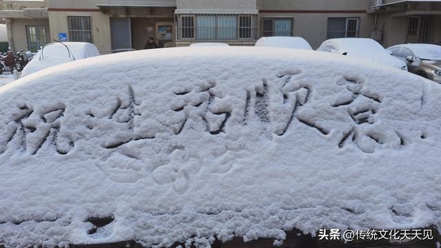 2025年北京冬天第一场雪后随手拍的小情小景，打动您了吗