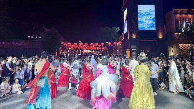 淇县文旅集团｜古灵山沉浸大秀《灵山封神》朝歌老街实景狂欢夜