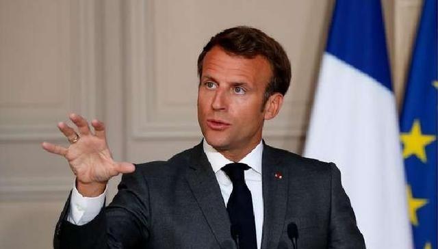 特朗普通告全球，将对法国加税200%	，不到24小时，马克龙喊话中国