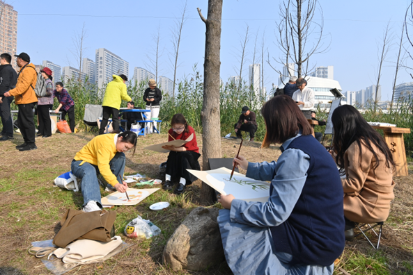 枫红映雁塔！一场枫叶与艺术的邂逅