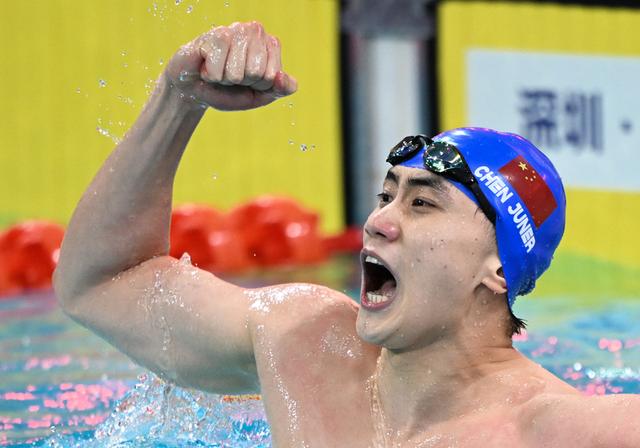 陈俊儿获世锦赛200米蝶泳第七