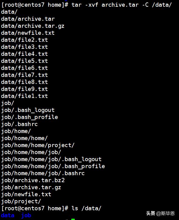 Centos7—tar 软件包参数管理插图5 Centos7—tar 软件包参数管理