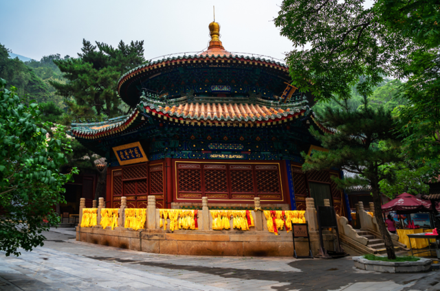 京西福地门头沟丨跟着《门头沟区古寺手绘地图》寻福！