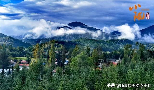 临夏太子山：深秋画卷与初雪的浪漫邂逅