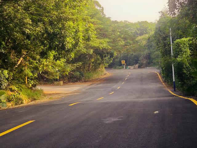 塘朗山郊野公园火车道口与绿平二路段，爬坡酸爽，骑友的天堂