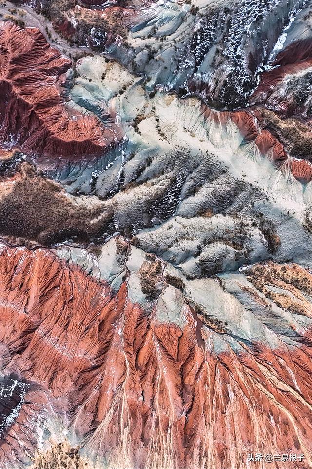 探秘隐藏在兰州红古大山深处凤凰大峡谷原生态丹霞秘境