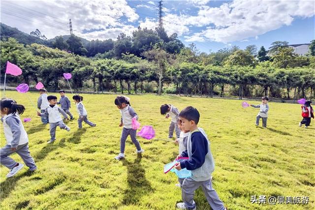 岭南冬如春，童趣蝶翩跹，学子来到佛山卡玛花世界开启蝴蝶研学
