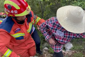 云南11岁女孩上山采蘑菇跌落山沟 消防动用无人机成功找回，经治疗已无大碍图片