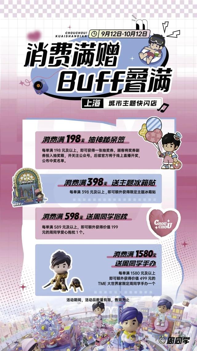 探徐汇｜攻略收好！美罗城“周同学”主题活动全解锁