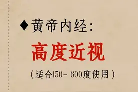 高度近视怎么办？早在千年前就给了答案！图片