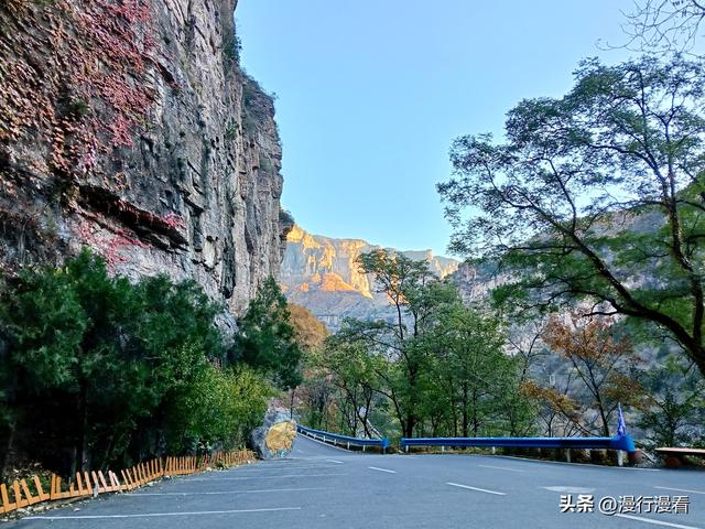 自驾南太行国画小镇石板岩第二天，体验石阱线驾驶乐趣