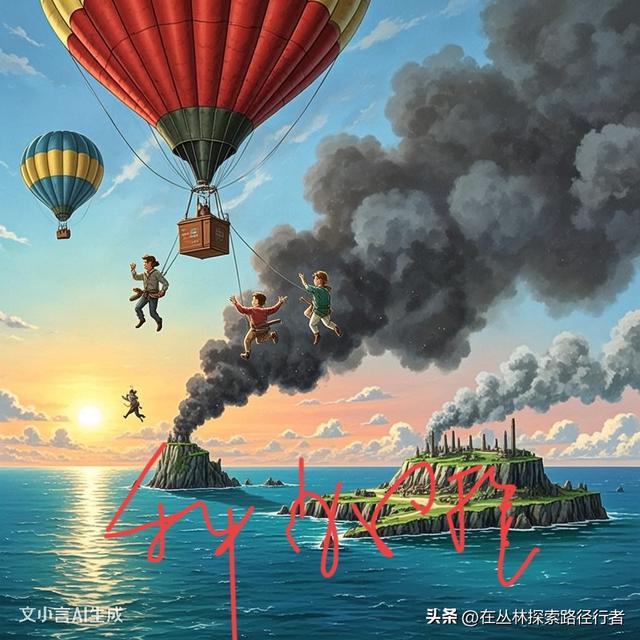 神秘島。一部關於生存。智慧與人性的光輝的史詩