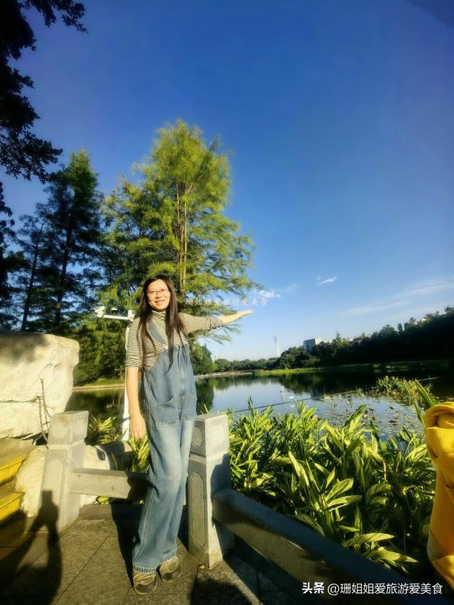 广州暖冬藏“绿韵”，漫步东山湖，畔塔影摇，解锁南北迥异的冬韵