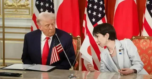 中国一箭三雕之计落地！日本右翼天塌了，特朗普悄悄做了一个决定
