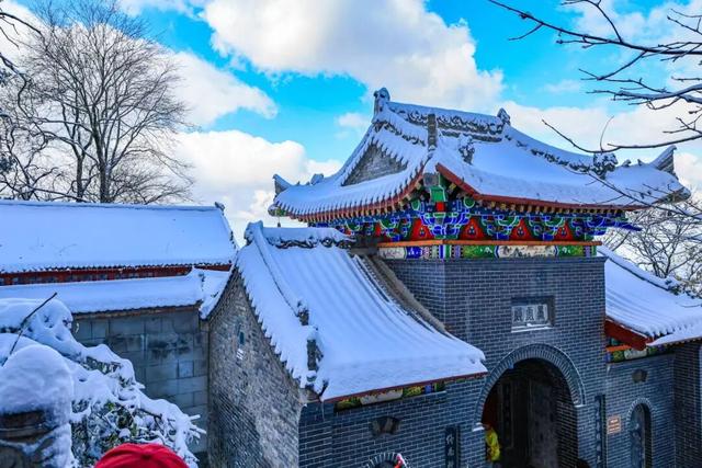 航小天带你看长安 | 雪落终南，千年诗意向云端！