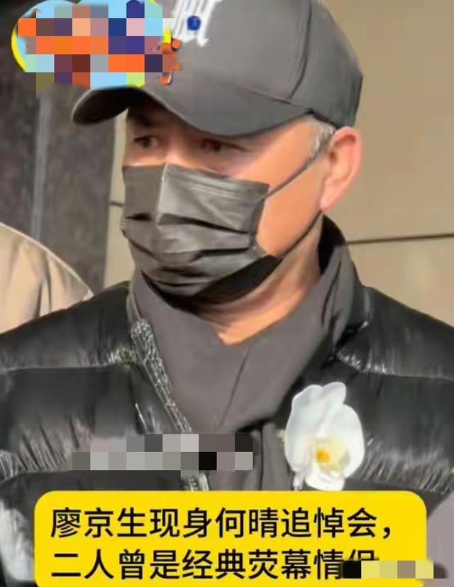 何晴葬礼举行！儿子手捧骨灰	，遗像曝光惹泪目，廖京生现身送别