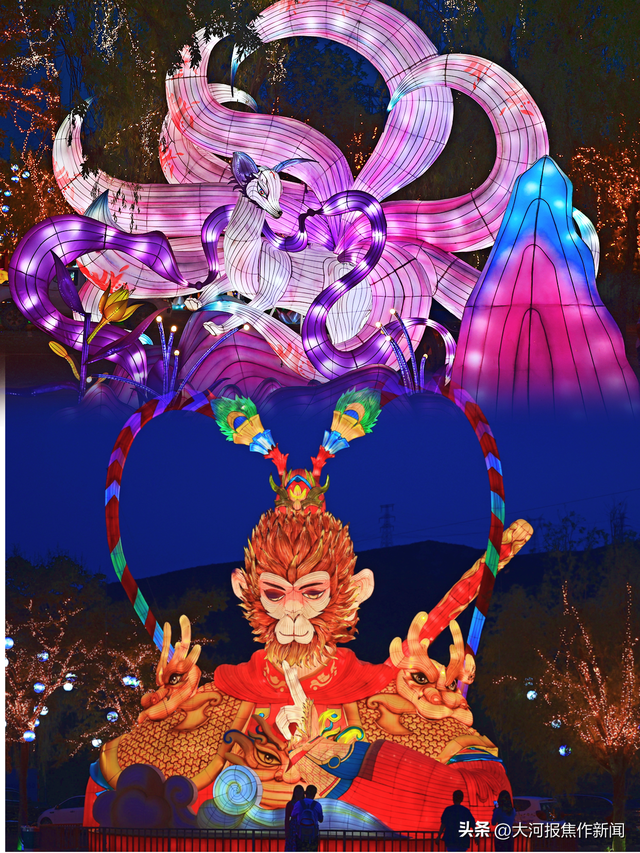 被云台山的七彩祥云惊艳到啦， 云台明月焰真炫！