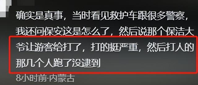 68岁保洁大爷遭游客群殴：打人者身份曝光，当天已回河北 网友炸锅