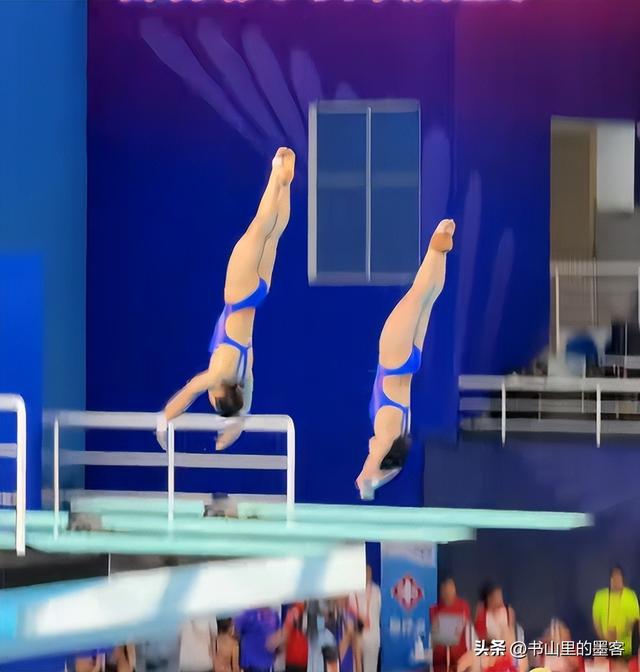 全红婵收官战，预赛不敌陈芋汐组合！差值过大，陈若琳教练很着急