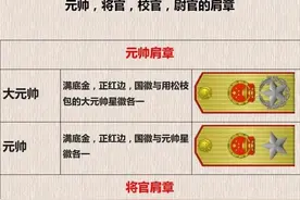 开国军队的不世之功：新中国1955年授衔及军衔等级设置图片