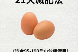 韩国21天减肥法！太快了！食谱超级详细！图片