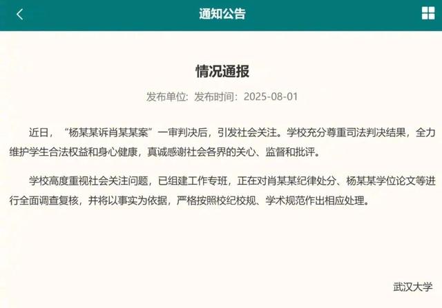 中纪委亮剑，武大这次踢铁板了！杨某恐怕不是“开除”这么简单 第11张
