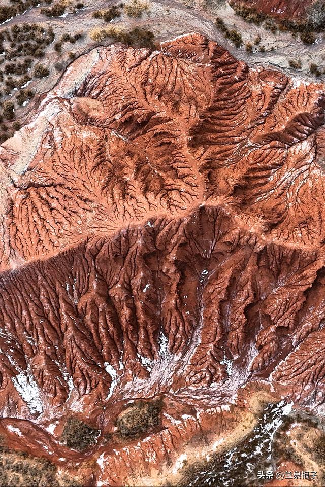 探秘隐藏在兰州红古大山深处凤凰大峡谷原生态丹霞秘境