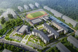 马鞍山花山区采秣小学教育集团江东校区项目，进入桩基施工阶段图片