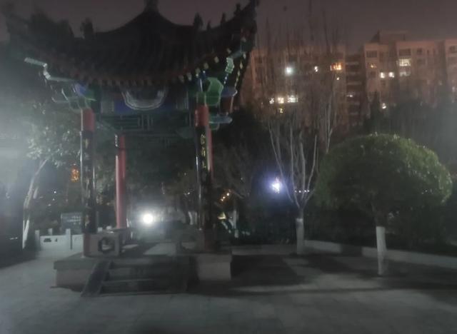 《2025年12月5日傍晚游西安红色回坊之地“莲湖公园”即景留影》