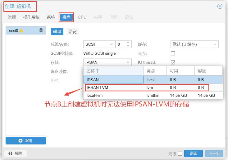 PVE中添加ISCSI存储插图23 PVE中添加ISCSI存储
