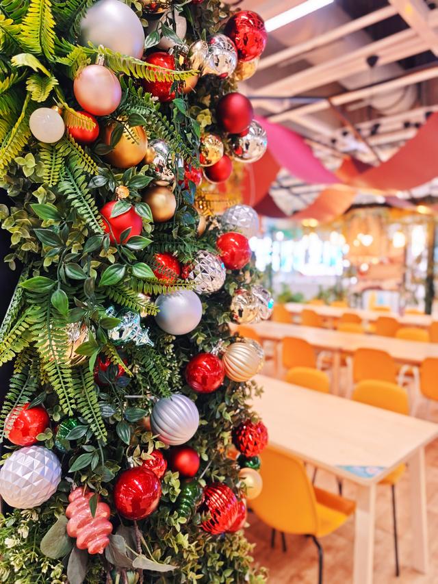 这里圣诞氛围100%开启梦幻暖冬