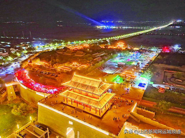 河东池盐文化博览园夜游登场