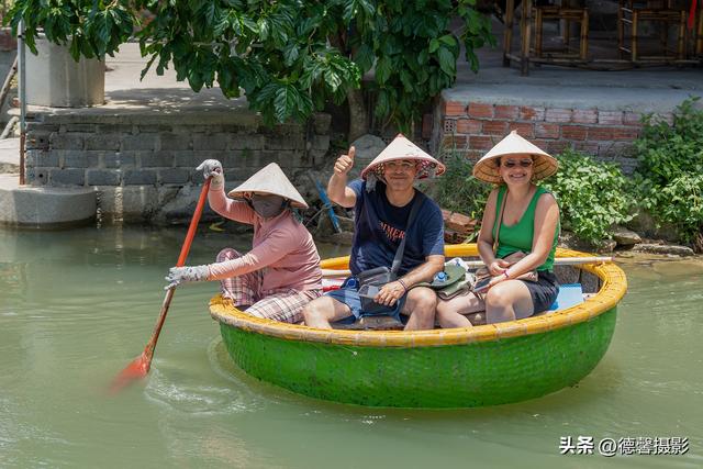 行摄越南，从南到北（8）——莎草地归家&渔女补网&棕榈簸箕船