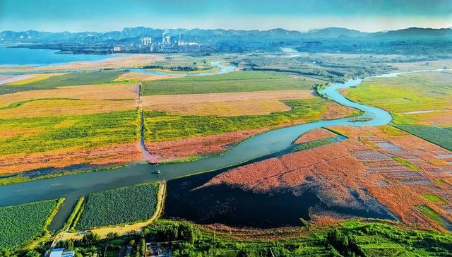 影像记录丨河北石家庄平山：滹沱河畔秋日美