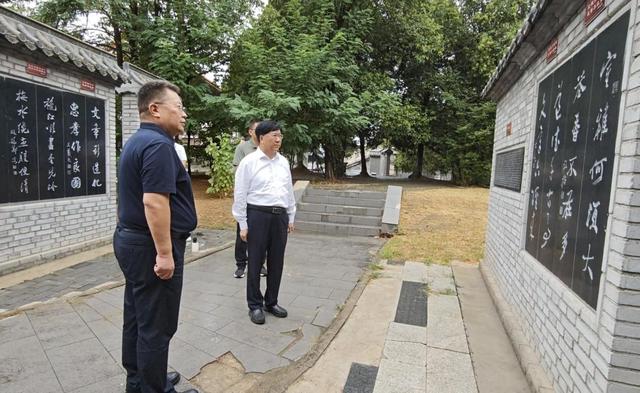 宝鸡市金台区人民政府区长王润军调研重点文化产业项目建设情况