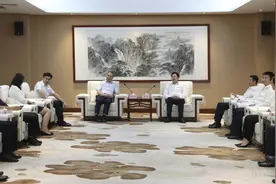 单义老颜武共同会见贾振元院士及高校领导一行#振兴新突破辽宁杠杠滴##新时代六地辽宁杠杠滴#图片