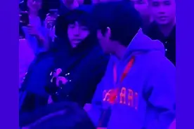 谢霆锋两个儿子现身其演唱会，小儿子侧脸像极了张柏芝图片