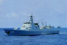 055越来越多，052C能否适应现代战争？比052C强的国家还真不多图片